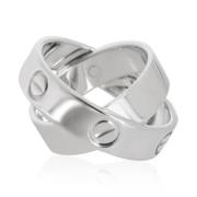 Pre-owned White Gold rings Cartier Vintage , White , Dames