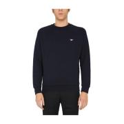 Crowling Sweatshirt Maison Kitsuné , Blue , Heren