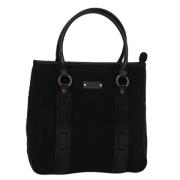 Pre-owned Canvas totes Bvlgari Vintage , Black , Dames