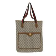 Pre-owned Leather gucci-bags Gucci Vintage , Beige , Dames