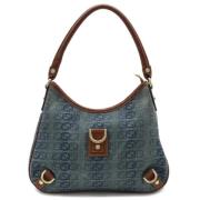 Pre-owned Denim gucci-bags Gucci Vintage , Blue , Dames