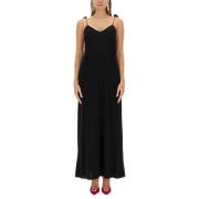 Elegante Maxi Petticoat Jurk Magda Butrym , Black , Dames