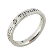 Pre-owned Platinum rings Tiffany & Co. Pre-owned , Gray , Dames