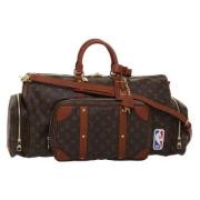 Pre-owned Canvas travel-bags Louis Vuitton Vintage , Brown , Dames