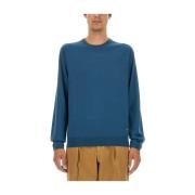 Logo Gebreide kleding voor mannen PS By Paul Smith , Blue , Heren