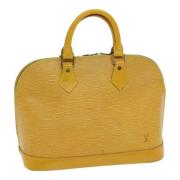 Pre-owned Leather louis-vuitton-bags Louis Vuitton Vintage , Yellow , ...