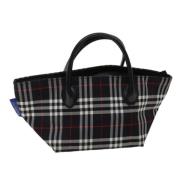 Pre-owned Nylon handbags Burberry Vintage , Black , Dames