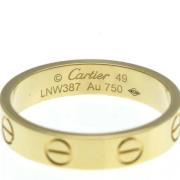 Pre-owned Yellow Gold rings Cartier Vintage , Yellow , Dames