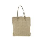 Pre-owned Canvas fendi-bags Fendi Vintage , Beige , Dames