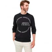 Casual stijl heren sweatshirt Armani , Black , Heren