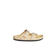 Stijlvolle Lennyo Jurk Isabel Marant , Beige , Dames