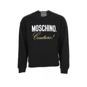 Trainingsshirt, Comfortabele en Stijlvolle Sweatshirt Moschino , Black...