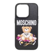 iPhone 14 Pro Max hoesje Moschino , Black , Dames