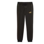 Minimal Goud Lange broek Puma , Black , Heren