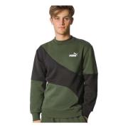 Power Cat Longsleeve T-shirt Puma , Green , Heren