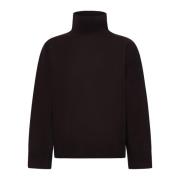 Merino Wol Coltrui Sweater Studio Nicholson , Brown , Heren