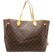 Pre-owned Canvas shoulder-bags Louis Vuitton Vintage , Brown , Dames