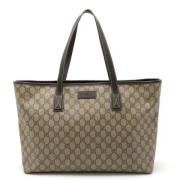 Pre-owned Canvas gucci-bags Gucci Vintage , Brown , Dames