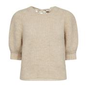 Strik met strik iecc Stijl Co'Couture , Beige , Dames