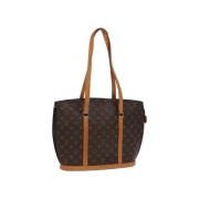 Pre-owned Canvas louis-vuitton-bags Louis Vuitton Vintage , Brown , Da...