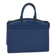 Pre-owned Leather louis-vuitton-bags Louis Vuitton Vintage , Blue , Da...