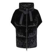 Stijlvolle Vest voor Mannen Herno , Black , Dames