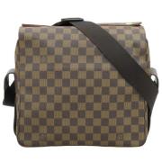 Pre-owned Canvas shoulder-bags Louis Vuitton Vintage , Brown , Dames