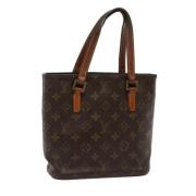 Pre-owned Canvas totes Louis Vuitton Vintage , Brown , Dames