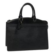 Pre-owned Leather louis-vuitton-bags Louis Vuitton Vintage , Black , D...