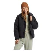 Hoog Route Puffer Jas Billabong , Black , Dames