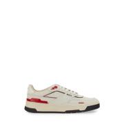 Sportieve Sneakers voor Mannen Boss , White , Heren