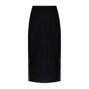 Rok met afneembare buitenlaag Dolce & Gabbana , Black , Dames