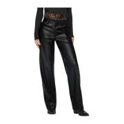 Leren broek voor vrouwen Only , Black , Dames