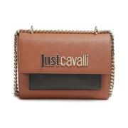 Bruine Schoudertas voor Vrouwen Just Cavalli , Brown , Dames