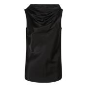 Stijlvolle Travelli Top voor reizigers Pinko , Black , Dames