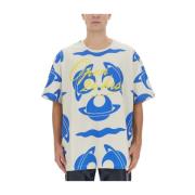 Oversized Katoenen T-shirt Vivienne Westwood , Multicolor , Heren