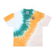 Tie Dye Relax Tee X-girl T-Shirt HUF , Multicolor , Dames