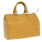 Pre-owned Leather louis-vuitton-bags Louis Vuitton Vintage , Yellow , ...