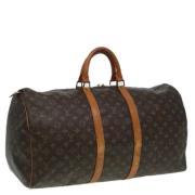 Pre-owned Canvas louis-vuitton-bags Louis Vuitton Vintage , Brown , Da...