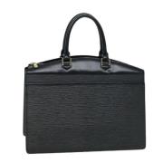 Pre-owned Leather louis-vuitton-bags Louis Vuitton Vintage , Black , D...