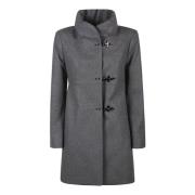 Elegante Wollen Jas Fay , Gray , Dames