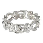 Pre-owned White Gold rings Gucci Vintage , White , Dames