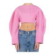 Roze wol zijden blouse Jacquemus , Pink , Dames