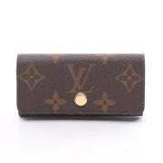 Pre-owned Canvas key-holders Louis Vuitton Vintage , Brown , Dames