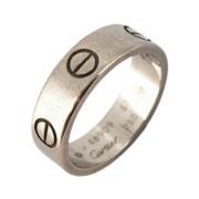 Pre-owned White Gold rings Cartier Vintage , Gray , Dames