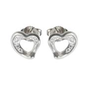 Pre-owned Platinum earrings Tiffany & Co. Pre-owned , Gray , Dames