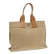 Pre-owned Canvas handbags Burberry Vintage , Beige , Dames