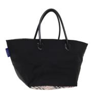 Pre-owned Nylon shoulder-bags Burberry Vintage , Black , Dames