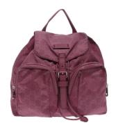 Pre-owned Fabric backpacks Gucci Vintage , Purple , Dames