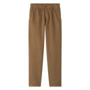 Katoenen broek met zakken A.p.c. , Brown , Heren